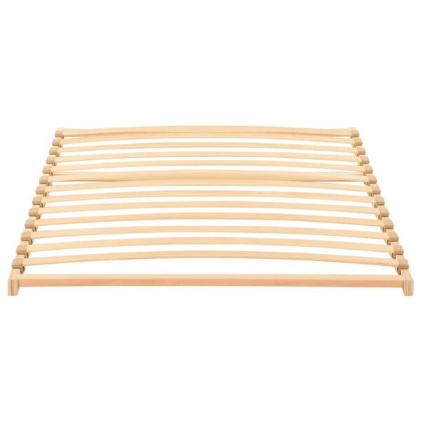 vidaXL Sommier &agrave; lattes sans matelas avec 13 lattes 100x200 cm