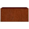 vidaXL Jardini&egrave;re 62x30x29 cm acier corten
