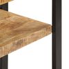 vidaXL Table de bar 120x40x101 cm Bois de manguier brut