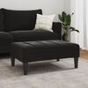 vidaXL Repose-pied noir 77x55x31 cm velours