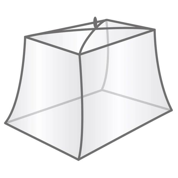 Travelsafe Moustiquaire Tropical cube 2 personnes blanc