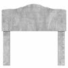vidaXL T&ecirc;te de lit Gris b&eacute;ton 100 cm Bois d'ing&eacute;nierie