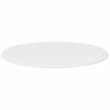 vidaXL Plateau de table Blanc brillant 80 x 80 x 1,5 cm