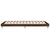 vidaXL Cadre de lit sans matelas ch&ecirc;ne marron 90x200cm bois ing&eacute;nierie