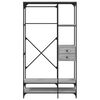 vidaXL Armoire &agrave; tiroirs sonoma gris 100x40x180 cm bois d'ing&eacute;nierie