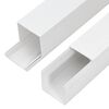 vidaXL Goulotte de c&acirc;ble 40x25 mm 30 m PVC
