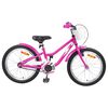 vidaXL V&eacute;lo pour Enfants 18 Pouces pour les 5-7 ans Rose fonc&eacute;