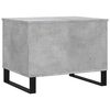 vidaXL Table basse Gris béton 60x44,5x45 cm Bois d'ingénierie