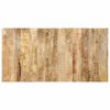 vidaXL T&ecirc;te de lit 160 cm bois de manguier brut massif