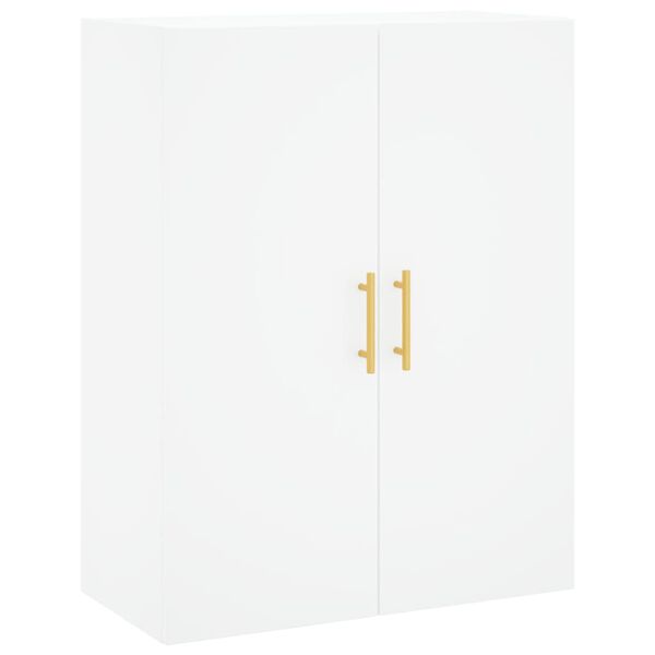 vidaXL Armoire murale blanc 69,5x34x90 cm
