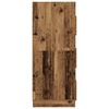 vidaXL Armoire &agrave; Laver avec stockage Bois ancien Bois d'ing&eacute;nierie