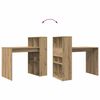 vidaXL Bureau Ch&ecirc;ne artisanal 108 x 55 x 103.5 cm Bois d'ing&eacute;nierie