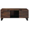 vidaXL Table basse Marron et Noir 100 x 54 x 40 cm