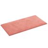 vidaXL T&ecirc;te de lit murale 12 pcs Rose 30 x 15 cm Velours