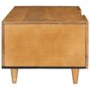 vidaXL Table basse Marron Clair 100 x 54 x 40 cm Bois d'acacia massif