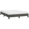 vidaXL Cadre de lit sans matelas gris fonc&eacute; 140x200 cm velours