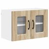 vidaXL Panneau de lave-vaisselle Kalmar Ch&ecirc;ne Sonoma 60 x 31 x 40 cm