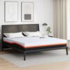 vidaXL Matelas Blanc et Gris 180 x 200 cm Tissu jacquard