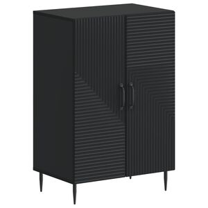 vidaXL Cabinet &agrave; chaussures HAARLEM 59,5 x 39,5 x 89,5 cm Noir