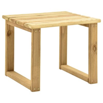 vidaXL Table de transat 30x30x26 cm Bois de pin imprégné