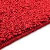 vidaXL Tapis de bain antid&eacute;rapant Rouge 50 x 80 cm PP