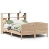 vidaXL Lit biblioth&egrave;que sans matelas 140x200 cm bois massif de pin