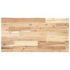 vidaXL &Eacute;tag&egrave;re flottante 60x40x4 cm bois d'acacia massif non trait&eacute;