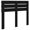 vidaXL T&ecirc;te de lit Ch&ecirc;ne noir 120 cm Bois d'ing&eacute;nierie