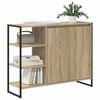 vidaXL Meuble d'appoint Sonoma 96,5 x 30 x 75 cm Bois d'ing&eacute;nierie