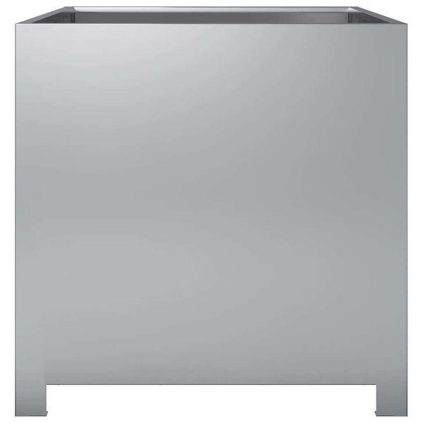 vidaXL Jardini&egrave;re 50x50x50 cm acier galvanis&eacute;