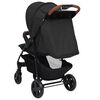 vidaXL Poussette pour b&eacute;b&eacute; 3-en-1 Anthracite Acier