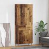 vidaXL Haut Armoire Bois Ancien 69,5 x 34 x 180 cm Bois d'ing&eacute;nierie