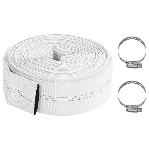 vidaXL Tuyau d'incendie 30 m 3" PVC