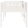 vidaXL Lit pour enfants sans matelas blanc 80x200cm bois de pin massif