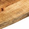 vidaXL Dessus de table 160x20x2,5cm bord vif bois massif manguier brut