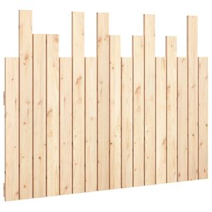 vidaXL T&ecirc;te de lit murale 108x3x80 cm Bois massif de pin