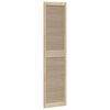 vidaXL Porte de Cabinet avec porte 4 pcs Naturel 140.5 x 2 x 59.5 cm
