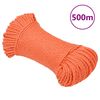 vidaXL Corde de travail Orange 3 mm 500 m Polypropyl&egrave;ne