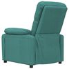 vidaXL Fauteuil inclinable Vert fonc&eacute; Tissu