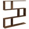 vidaXL &Eacute;tag&egrave;re Murale Bois ancien 80 x 12 x 79,5 cm Bois d'ing&eacute;nierie