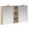 vidaXL Ensemble de Meubles de Salle de Bain 3 pc 106 x 16 x 62,5 cm