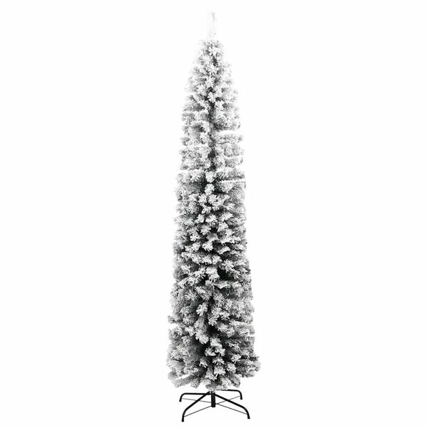 vidaXL Sapin de No&euml;l artificiel Vert 240 cm PVC et acier et plastique