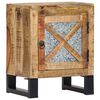 vidaXL Table de chevet 40x30x50 cm Bois de manguier massif