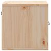 vidaXL Armoires murales 2 pcs 31,5x30x30 cm Bois de pin massif