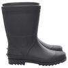 vidaXL Bottes de pluie noir taille 44 PVC