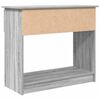 vidaXL Table console avec tiroirs sonoma gris 85,5x38,5x74,5 cm