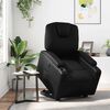 vidaXL Fauteuil inclinable électrique noir similicuir