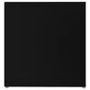 vidaXL Meubles TV 2 pcs Noir 142,5x35x36,5 cm Bois d'ing&eacute;nierie