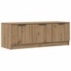 vidaXL Meuble TV ch&ecirc;ne artisanal 102x35x36,5 cm bois d'ing&eacute;nierie