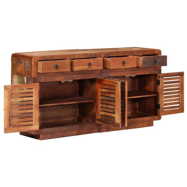 vidaXL Buffet Bois de r&eacute;cup&eacute;ration massif 150x35x75 cm